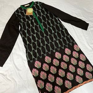 NWT - full embroidered kurta kameez shirt
